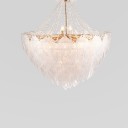 Loft Industry Modern - Feathers Queen Chandelier